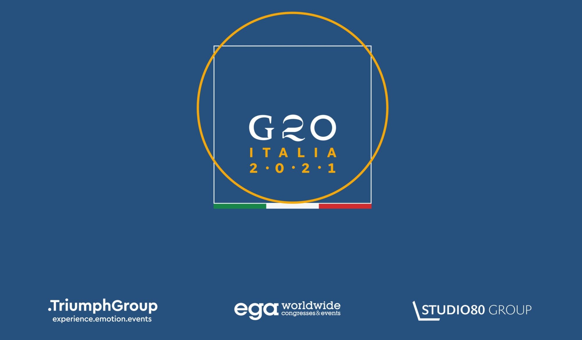 Ora è ufficiale: l’ATI di Triumph Group International, Ega Worldwide congresses & events e Studio 80 Group organizzerà il Vertice del G20 a Roma
