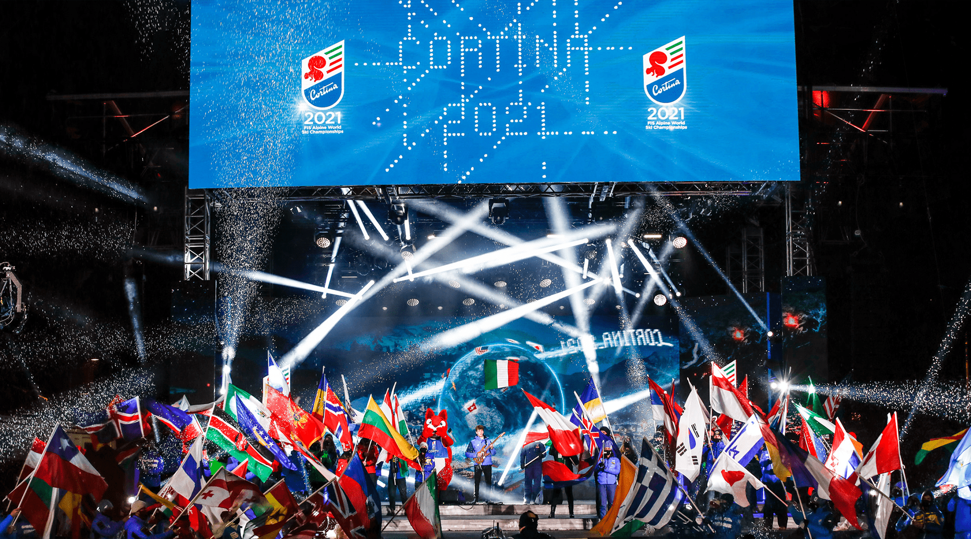 Cortina 2021: the Opening Ceremony a tribute to the Dolomites, Veneto and Italy
